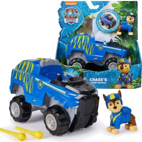 PAW PATROL JUNGLE PUPS SET ZAGONOVALNO VOZILO + FIGURICA