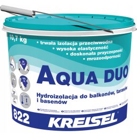   IZOLACIJSKA MALTA ZA HIDROIZOLACIJO BUDOSZCZEL-H 810 25 kg - KREISEL