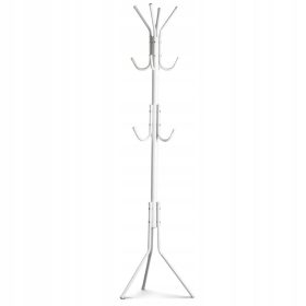   Optimized Name: Stojalo za oblačila ModernHome s kovinsko podlago in 11 kavlji

Optimized Description: Stojalo za oblačila ModernHome je stabilno stojalo z kovinsko konstrukcijo, ki vključuje 11 kavlj