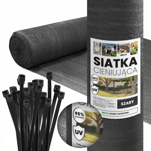 Slovenian Name: Senčna mreža HEVA 95% 1,5x25 m antracit s filtrom UV za ograjo

SEO-Optimized Description: S senčno mrežo HEVA 95% v antracit barvi z UV filtrom dimenzij 1,5x25m boste v svojem vrtu us