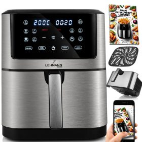 Lehmann Fresco Air Fryer 8l 1800W Non-Stick XL