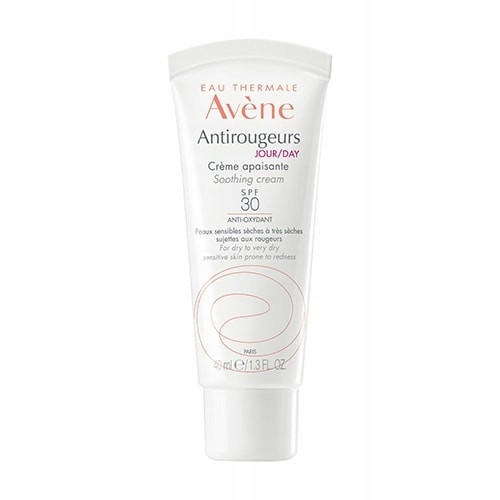 Dnevna pomirjevalna krema Antirougeurs za suho do zelo suho kožo, 40 ml, SPF 30