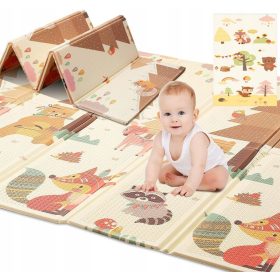   Piankasta igralna podloga XXL, dvostranska XPE pena, 200x180cm