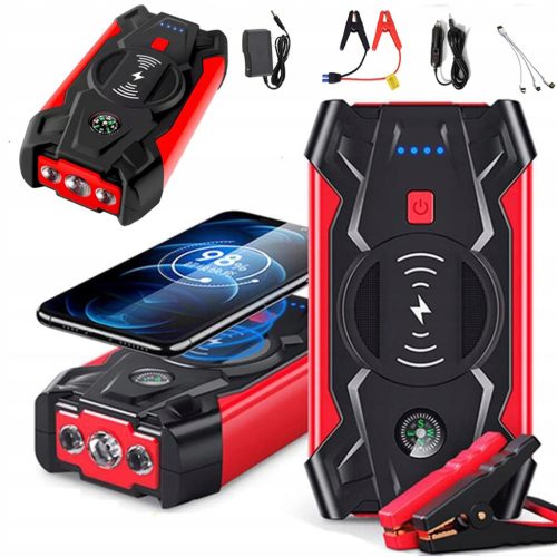 Prenosni zaganjač avtomobila s hitrim polnilnikom 12V 800A 20000mAh