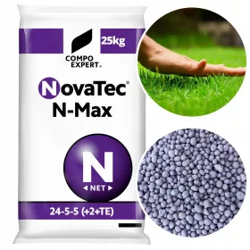 NovaTec® N-Max 24-5-5 (+2+TE) Gnojilo za Trato 25 kg