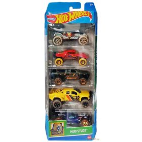   Hot Wheels x 5 kosov Blatni študije Off Road Jeppy HTV40 darilo 5 paketov