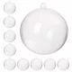 Kroglica Angelček Transparentna 10 cm 10 kos.
