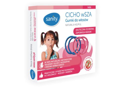 Lasnice CICHO wSZA Sanity za Preprečevanje Uši z Naravnimi Sestavinami