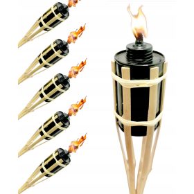 Bambusova svetilka za odganjanje komarjev v vrtu 90 cm