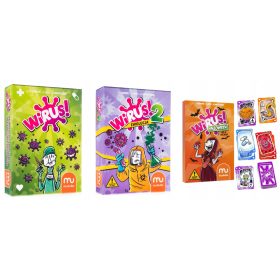   Muduko Virus Komplet 3 Iger - Evolucija Virusov za Noč Čarovnic