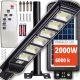 Vrhunska Močna LED Ulična Svetilka na Sončno Energijo 1500W 150000 lm