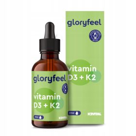   Kompaktne kapljice vitamina D3 in K2 od gloryfeel - združite moč zdravja