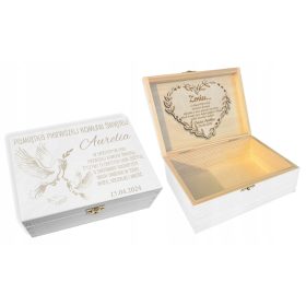   Spominek za prvo sveto obhajilo s personaliziranim graviranjem želja