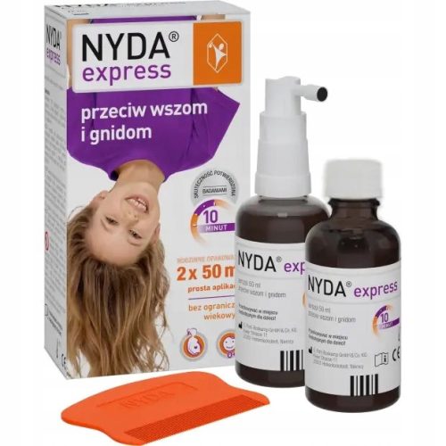 NYDA Express: Hitro delujoče sredstvo za odpravo uši in gnid