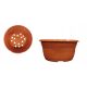Zoigarden plastični cvetlični lonec 21 cm x 22 x 10,3 cm terakota