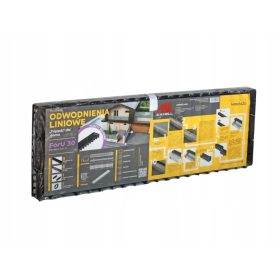 Tripack drenažni set ForU30 B125 Poliamid