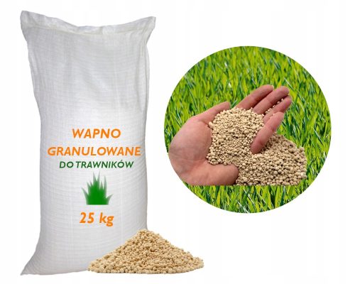 Wapno granulat za gnojenje travnika CaCO3 25 kg