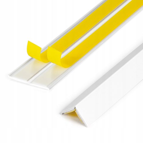 Fleksibilni PVC samolepilni kovinski trak 25x25 BEL - 50m