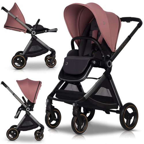 Kakovostni otroški voziček Cavoe OSIS 2.0 v barvi Desert Rose Light+