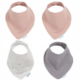   Dreamla organska bombažna 4-PACK šlinčki - Zeleni odtenki - 100% mehki