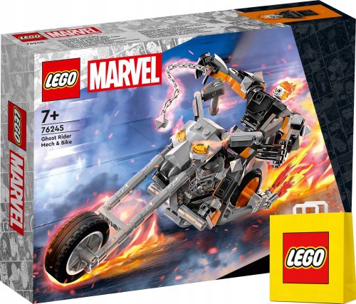 LEGO Super Heroes 76245 Strahopetec - mehanizem in motor + VP LEGO papirnata vrečka srednje velikosti 41cmx34cmx11cm DARILNA VREČKA