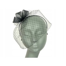 VEČERNI ČAROVNIK, OKRASNI NAGLAVNI TRAK S TANČICO - črn