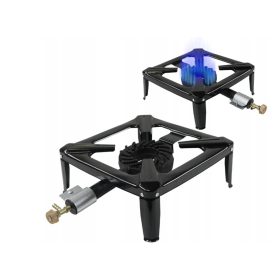   Taboret za kuhanje na plin, litoželezni plinski gorilnik 30x30 cm