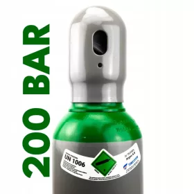 PLINSKA JEKLENKA ARGON 200 BAR 8L (POLNA)