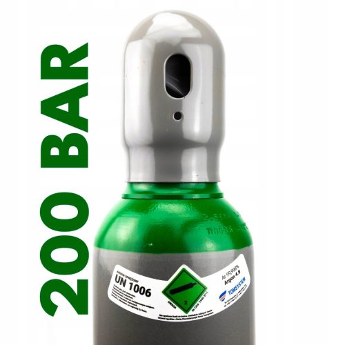 PLINSKA JEKLENKA ARGON 200 BAR 8L (POLNA)