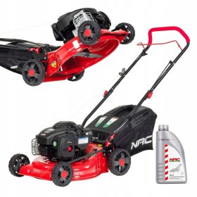    Bencinska kosilnica z NAC košaro, prostornina 125 cm³. košara 40 l 42 cm