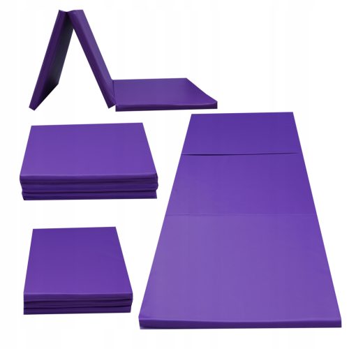 Zložljiva gimnastična vzmetnica 180x60x5 za popolno vadbo in rehabilitacijo
