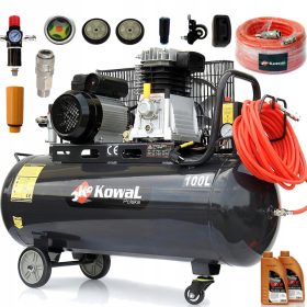   Oljni kompresor KowaL Tornado 10Bar 100L - Najmočnejši kompresor na trgu za vaše potrebe!