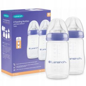 Lansinoh steklenica 240 ml z dodatki