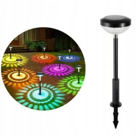  Eko-Light vgradna solarna svetilka, črna, 35 cm, 1 kos.