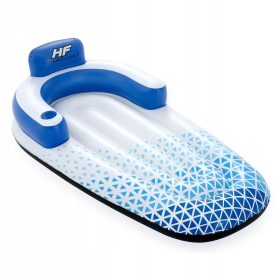   Napihljiva vzmetnica z naslonjalom Bestway Indigo Wave 43533 183 x 97 cm