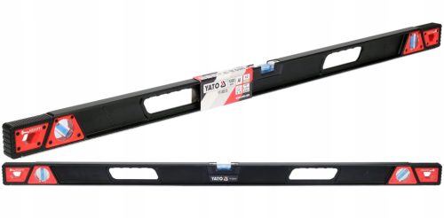 Nivo magnetna aluminijasta pozičnica YATO 1000MM s 5 ojačanimi magneti