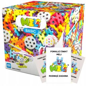 Melicon Constructor Dekliški kocke 400 kosov 58592