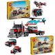 LEGO Creator 31146 tovornjak in helikopter + voščilnica božič, babičin dan, dedkov dan, dan žena, materinski dan, novo leto, rojstni dan 15 x 12 cm