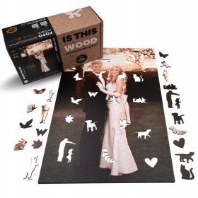    Lesena sestavljanka iz fotografije WOOD YOU DO | 370 predmetov | navpično | XXL