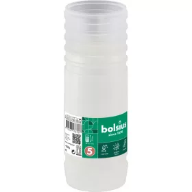 Parafinski vložki Bolsius RP5 | 113 ur gorenja | 15 kosov