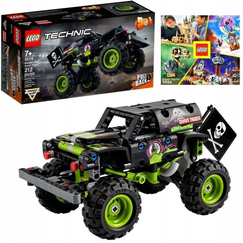 LEGO Technic Monster Jam Grave Digger 42118 z LEGO KATALOGOM 2024