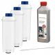3 FILTRJI za aparat za kavo DELONGHI Odkamitelj vodnega kamna 1000 ml
