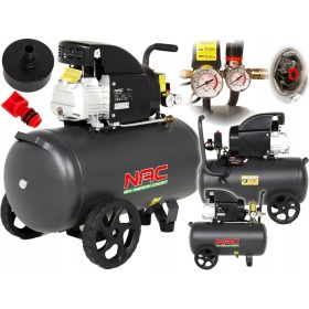 Kompresor z oljčnim mazivom NAC OL-L-50-1.5-IN 50 l 8 bar