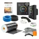  Komplet TALNA GRELNA FOLIJA 80W/ 2m2 + FARVE T-4 WI-FI TERMOREGULATOR