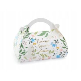 Pudełka za prvo obhajilo s cvetličnim vzorcem 10 kosov