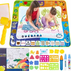    Vodna podloga za vodno slikanje XXL velika za risanje štampiljk Dodatki 100x80