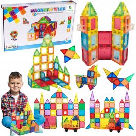   Magnetni konstrukcijski bloki 3D za izobraževalno igro - 70 kosov