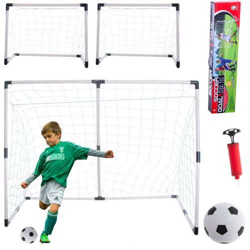 Nogometni gol za otroke 2v1 Kontext 185x120x70 cm