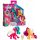 Hasbro Magični Moj Mali Poni Svetloba Zmajske Moči 3 Figurice S Svetlečimi Fluorescentnimi Detajli F8702