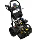 MIGHTY PETROLEUM POWER PRESSURE WASHER KREMER 6.5HP REACH 8m NOZZLES x5 LANCES